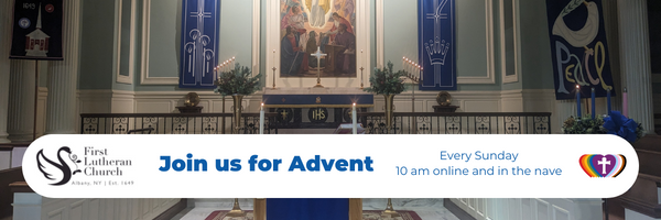 December 10 – The Second Sunday of Advent – Worship is at 10 AM in the Sanctuary and Online.
