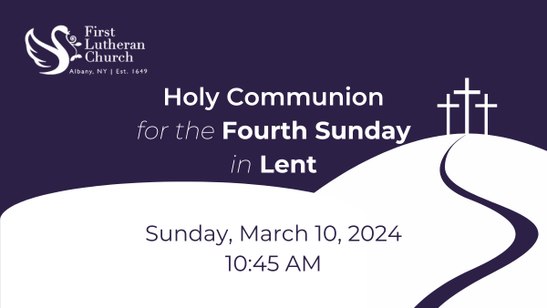 March 10 – Worship is at 10:45 AM in the sanctuary and online.