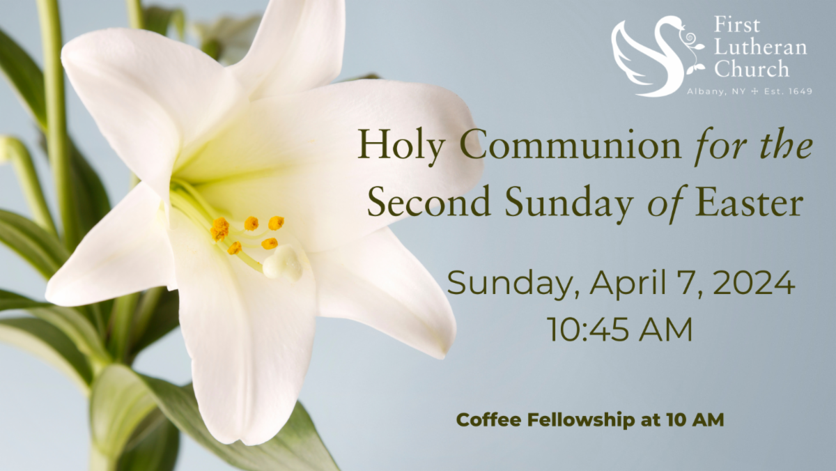 April 7 – Worship is at 10:45 AM in the sanctuary and online.