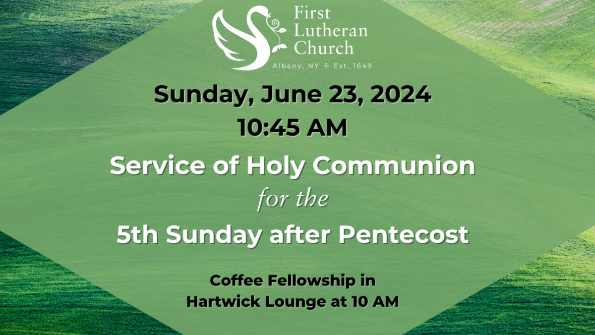 June 23 – Worship is at 10:45 AM in the Air-Conditioned Lounge and Online.
