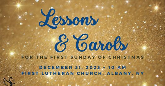 December 31 – Worship for the First Sunday of Christmas is at 10 AM in the Sanctuary and Online.